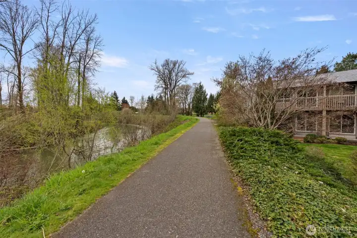 Walking Trail along River