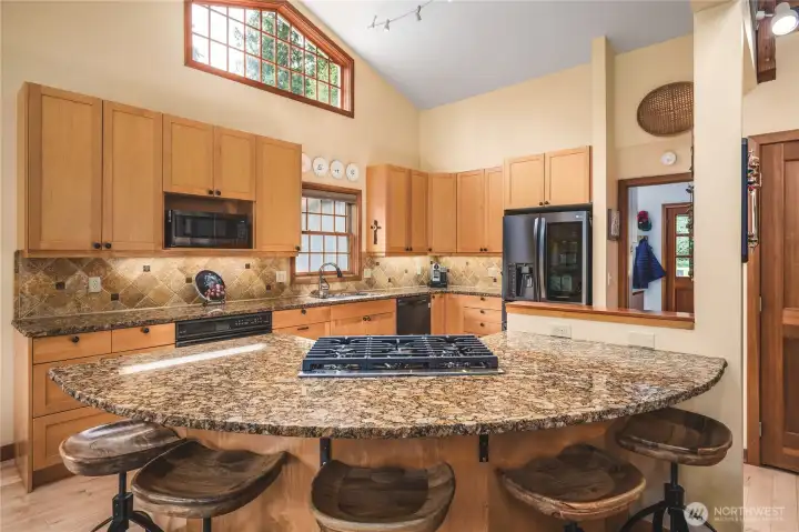 Beautiful Maple Cabinetry