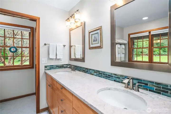 Primary Bath with Heated Floors