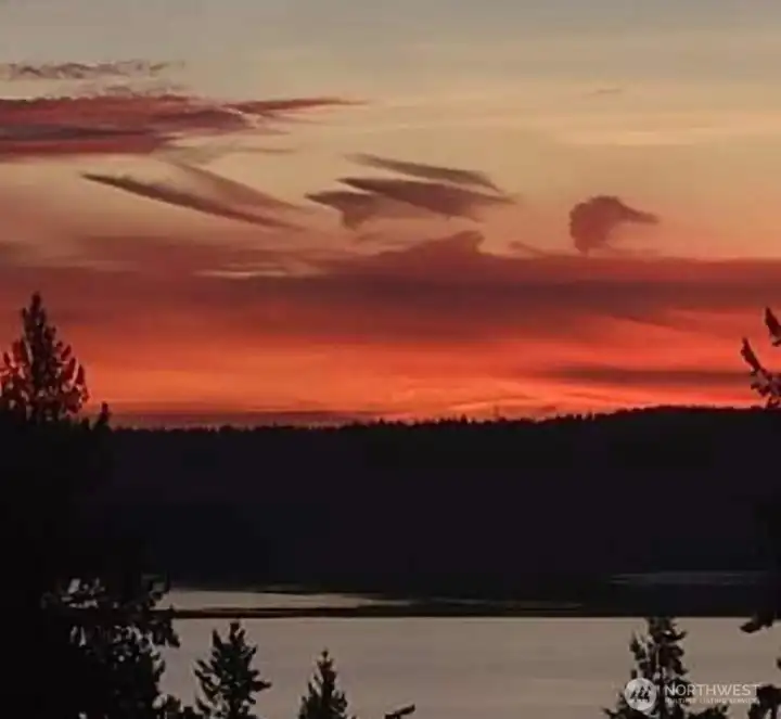 The dragon sunset!