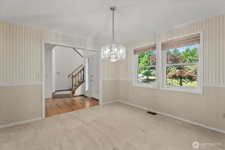 dining room off entry