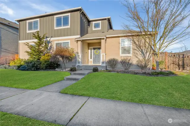 Situated on a corner lot, this home and yard provide you with a bit more privacy.