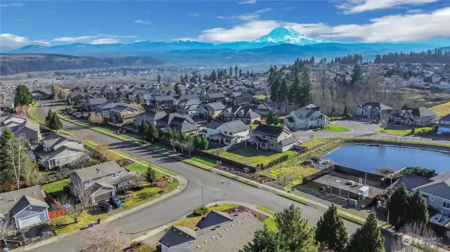 Tehaleh has the gorgeous Mt Rainier View!