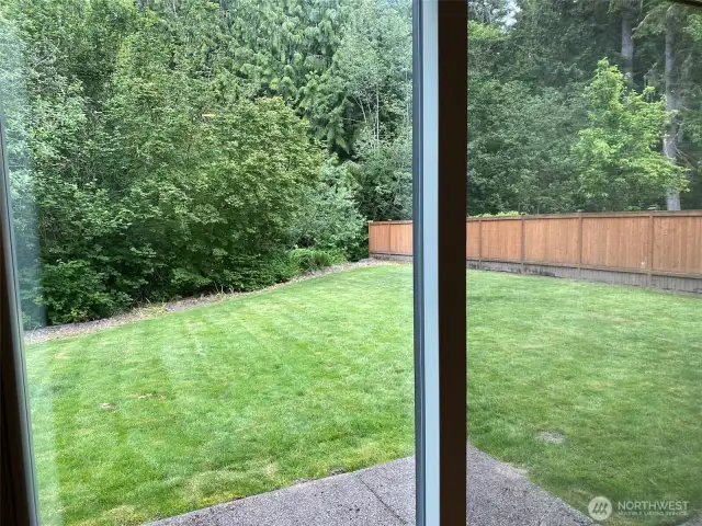 Photo taken by Seller prior to Tenant Occupancy.  Enjoy the morning sunshine on the patio