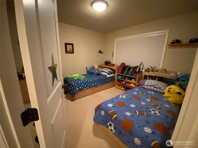 Photo taken by Seller prior to Tenant Occupancy. Upstairs Bedroom 1