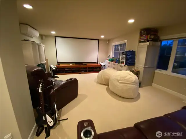 Photo taken by Seller prior to Tenant Occupancy. Heat pump added to the bonus room for heating and cooling