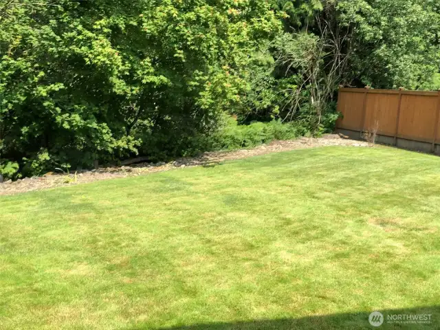 Photo taken by Seller prior to Tenant Occupancy.  Tons of sunshine and room to play in the fenced back yard