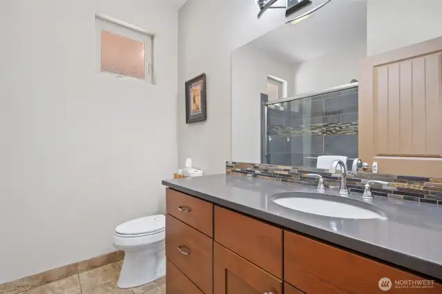 full bath on main floor