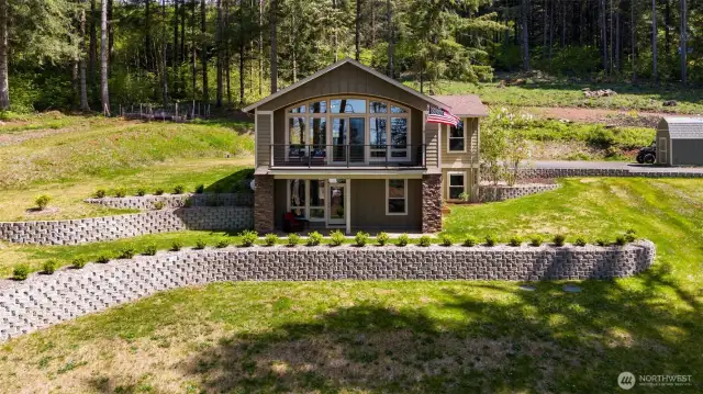 New landscaping