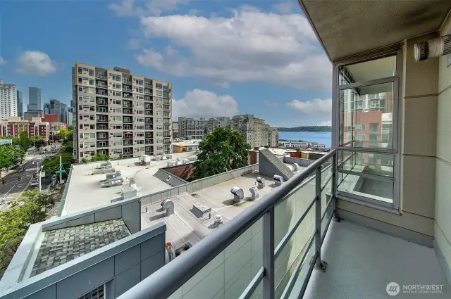 A peek of water to the west. This is very close to the newly presented waterfront project; an incredible amenity.