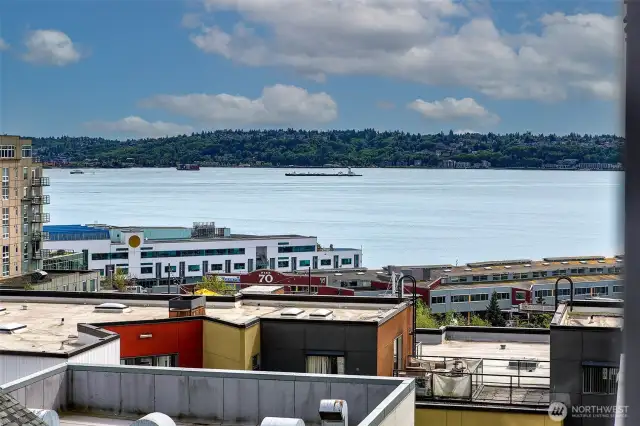 A peek of water to the west. This is very close to the newly presented waterfront project; an incredible amenity.