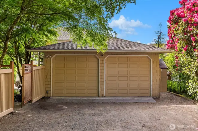 2 car garage