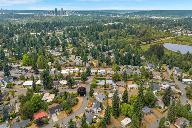 Bike to Downtown Bellevue