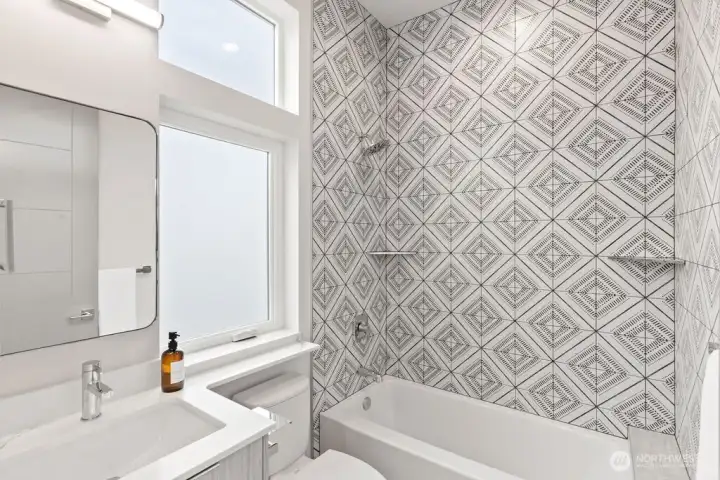 4th Floor Full Bath-Picture is of similar staged unit-