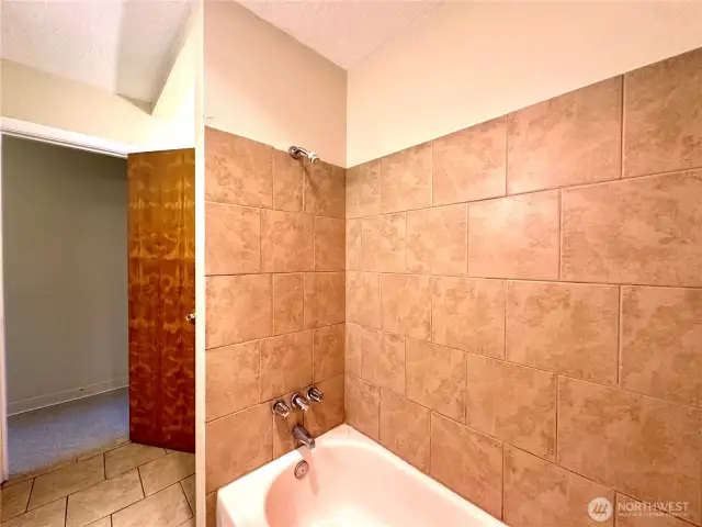 Tile shower