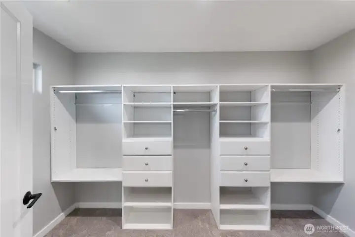 Walk-in closet off Primary Bath