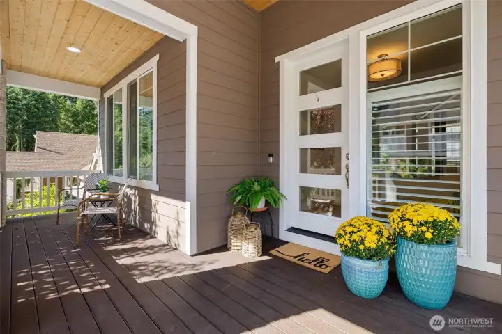 Built in 2016 by RM homes, each space is casually elegant and delightful.  The covered front and rear trex decks allow you to enjoy the outdoors no matter the season, rain or shine.