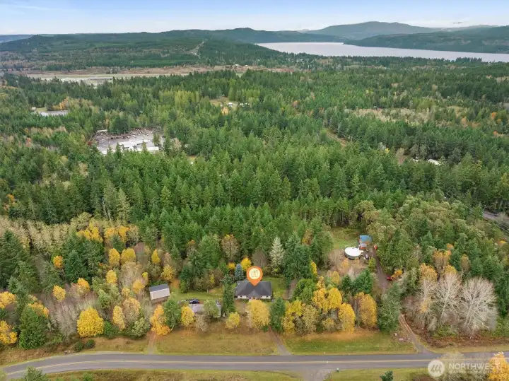 Tranquil surroundings offering privacy and calm