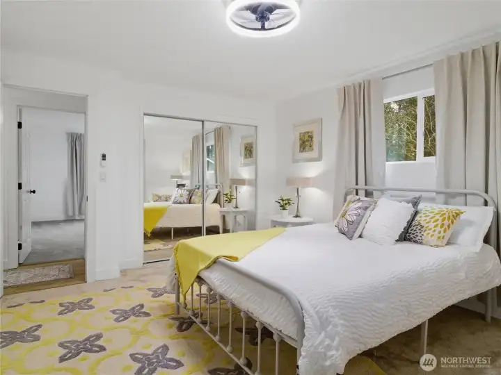 Another view of primary bedroom.