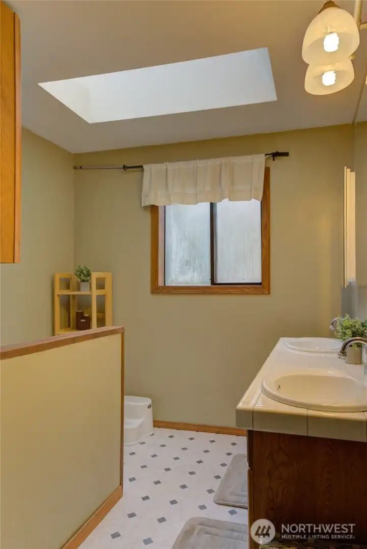 Upstairs bathroom