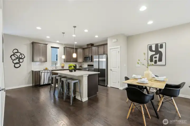 Beautiful kitchen island