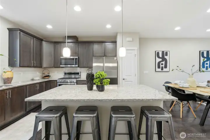 Additional eating space-over the counter