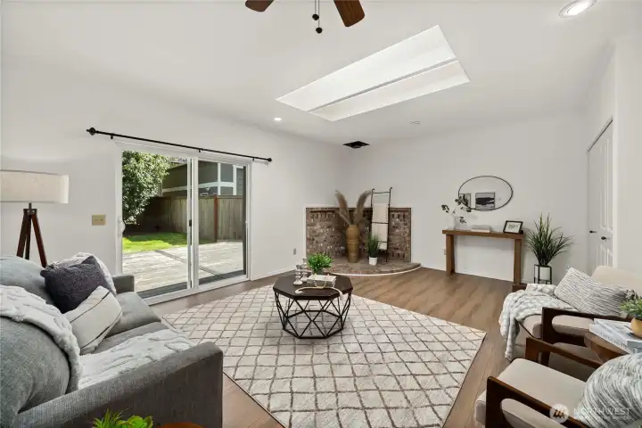 Spacious Family room