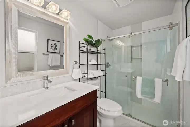 Remodeled in 2020 - designer tile