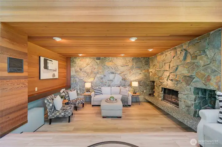 Cozy living room2 w/ fireplace