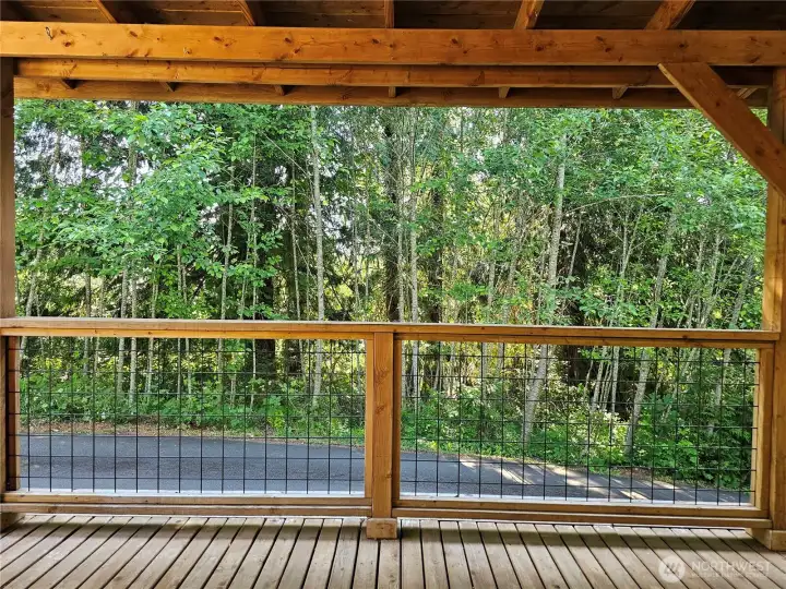 View from the Porch is all Nature!