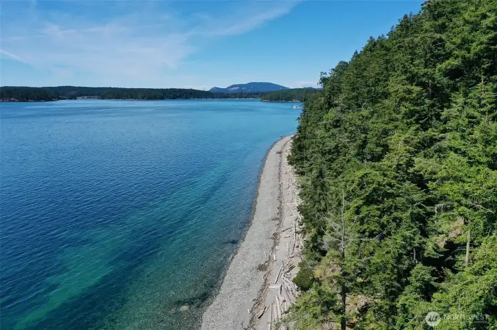 Shoreline to the North