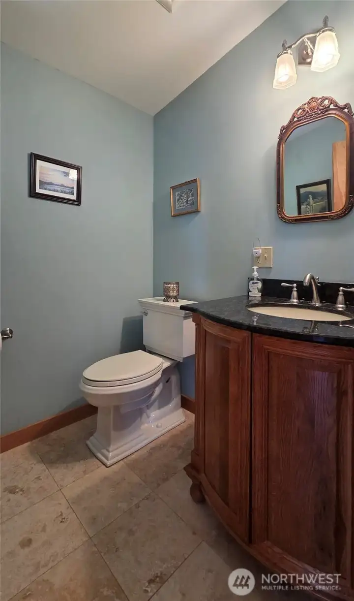 Powder room in Bonus Room