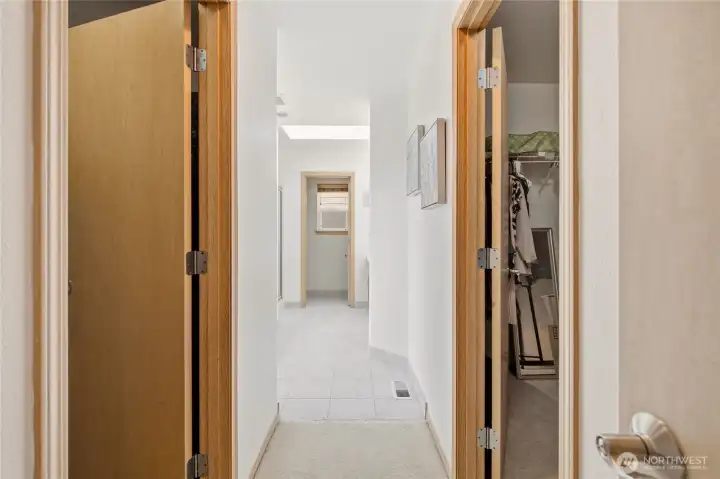 Primary Bathroom offers Dual walk-in closets Primary Bathroom offers Dual walk-in closets