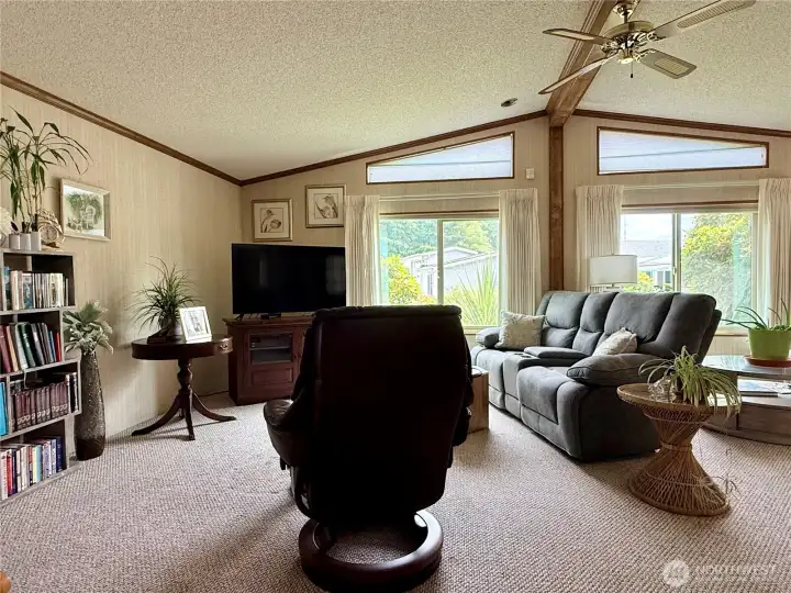 Alternate view of the living room.