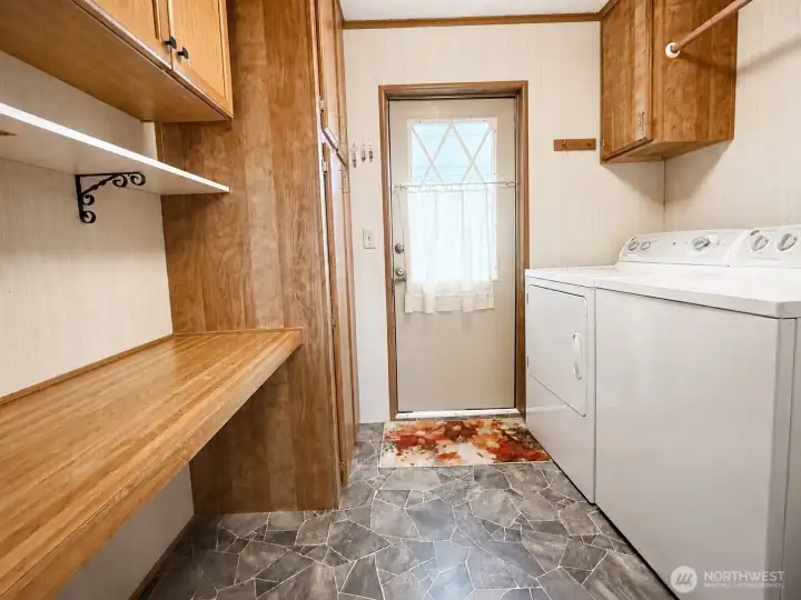 Laundry/utility room.