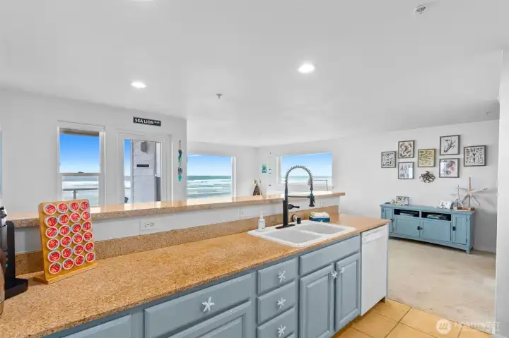 Even if you are in the kitchen your views are amazing Even if you are in the kitchen your views are amazing