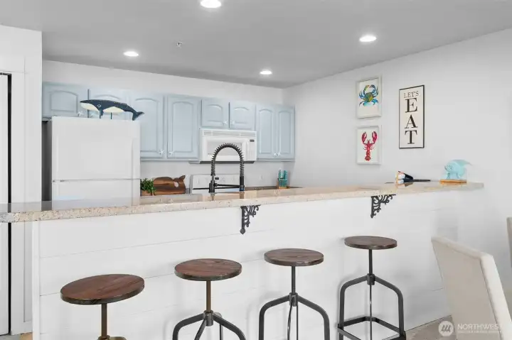 Kitchen is nicely appointed Kitchen is nicely appointed