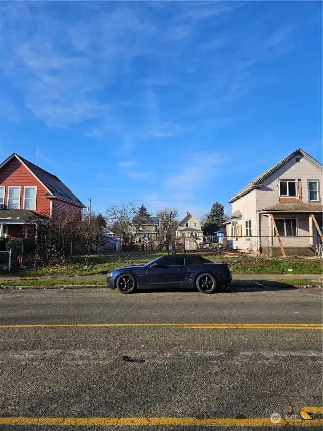 Neighboring home undergoing major remodel