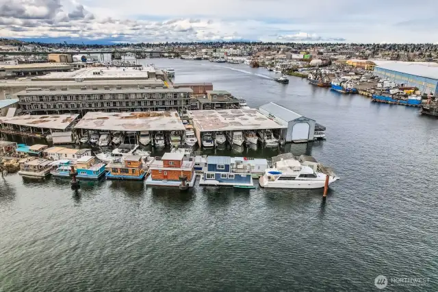 Second from the end of the dock and an outer side tie with unobstructed views of the canal. An incredible peaceful location.