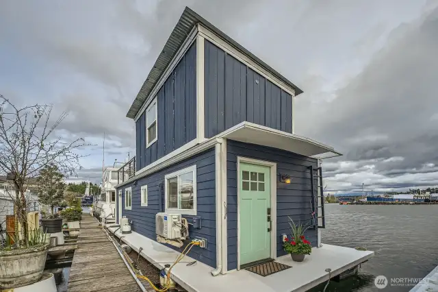 You will love having both a front and a back door.