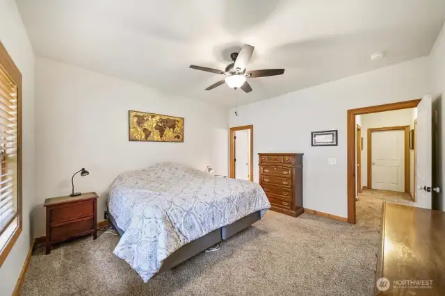 main floor primary bedroom