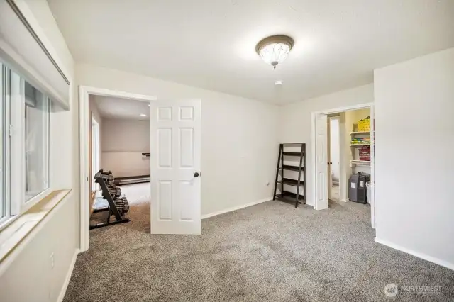 lower level bedroom, can be 2nd primary