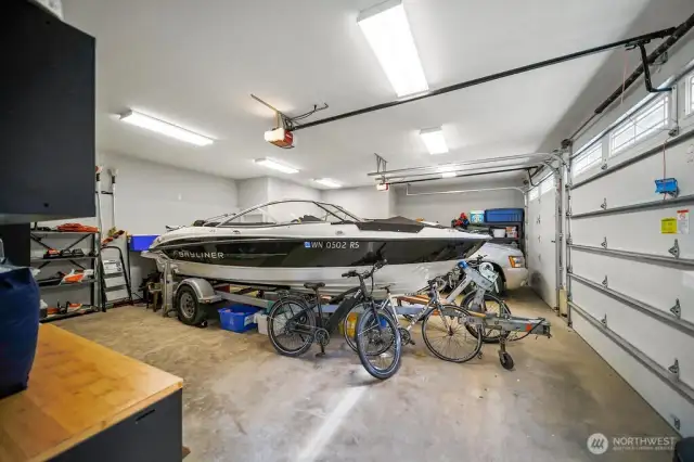 deep enough for a boat w/trailer