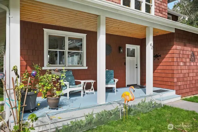 covered front porch