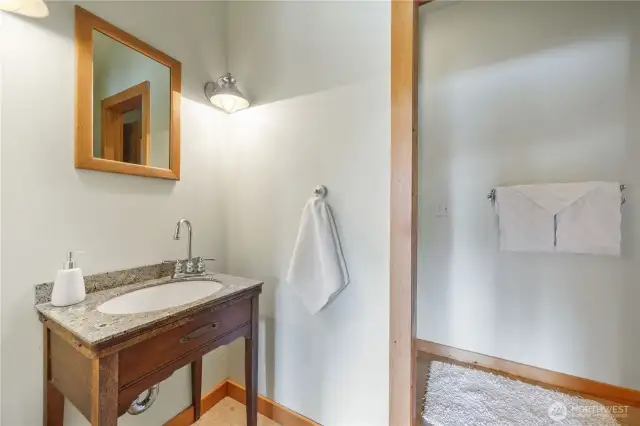 Main level bathroom
