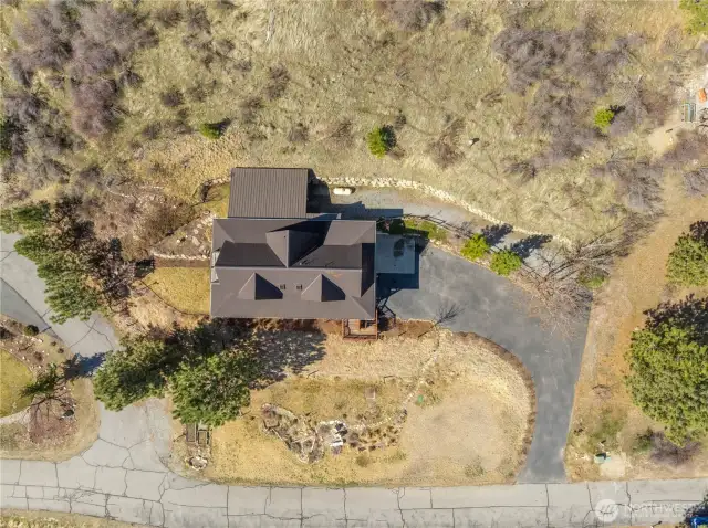 Large corner lot with ample parking