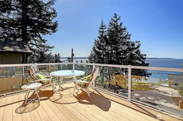 Looking South Over Saratoga Passage/Whidbey Island~