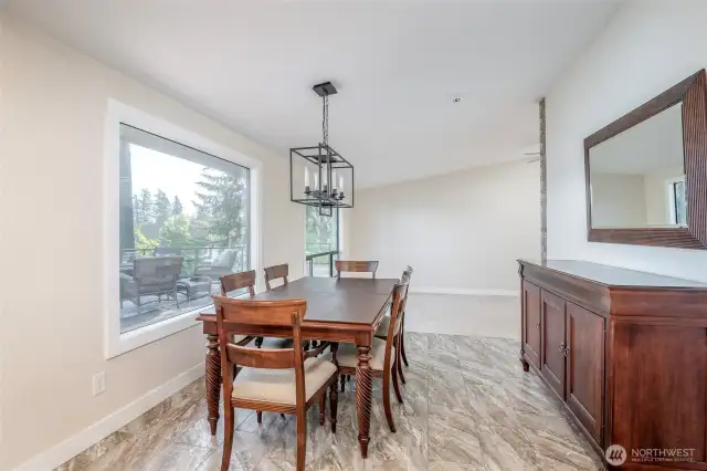 Dining area
