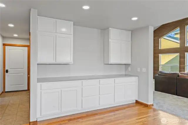 ample storage throughout home