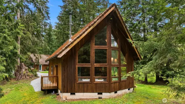 Classic PNW A frame home